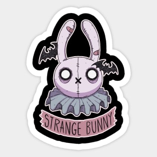 Strange Bunny Sticker